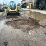 Dirección de Tránsito refuerza trabajos de bacheo en puntos críticos de Alto Hospicio
