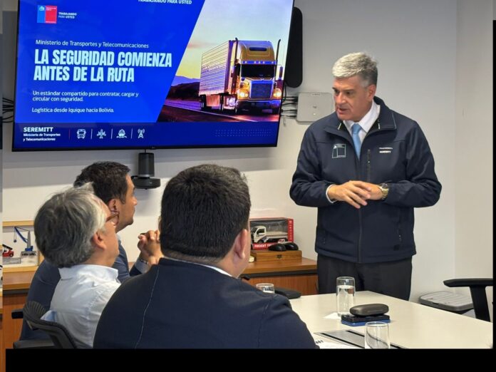 SEREMITT impulsa medidas preventivas para reforzar la seguridad del transporte internacional de carga