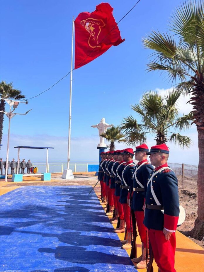 Alto Hospicio inicia el Mes de la Patria con izamiento de banderas