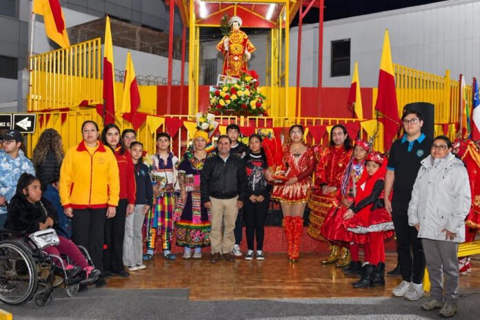 Alto Hospicio mantiene tradicional ceremonia de investidura de San Lorenzo