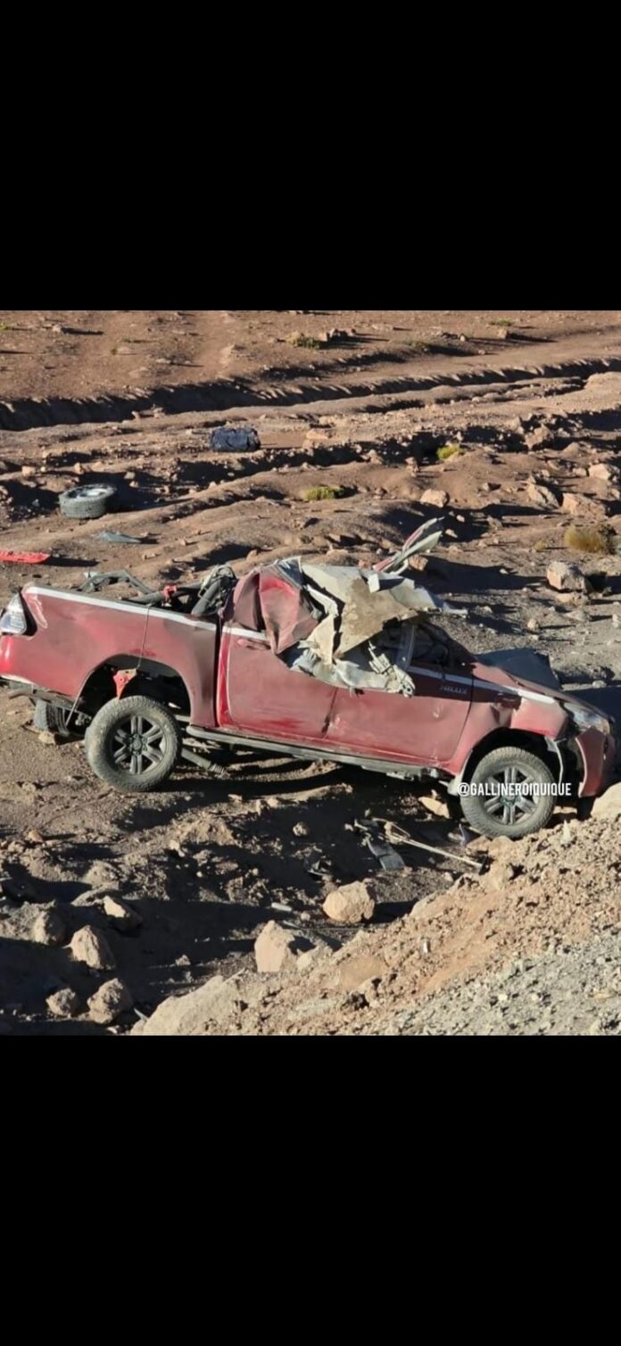 Accidente en la Ruta A-97B deja una persona fallecida en el interior de Pozo Almonte
