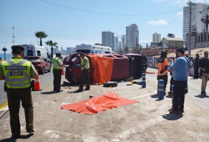 SENDA y Carabineros lanzan campaña “Prevenir o Lamentar” con simulación de accidente fatal en Iquique