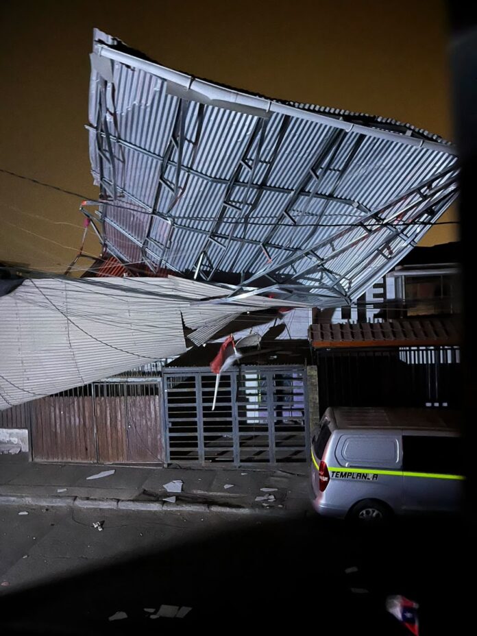 CGE despliega brigadas por daños del temporal de viento en Tarapacá