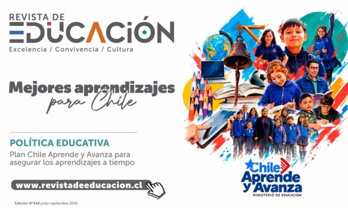 Revista de Educación destaca Plan Chile Aprende y Avanza y nueva Ley de Convivencia Escolar