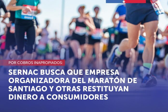 SERNAC inicia procedimiento contra organizadora del Maratón de Santiago por cobros inapropiados