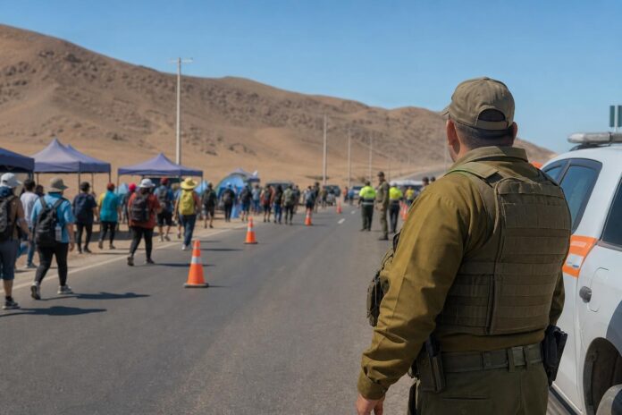 Coordinan operativo de seguridad para peregrinación de más de 20 kilómetros hacia el Santuario de Las Peñas
