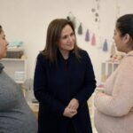 Primera Dama visitó en Valdivia a agrupación que acompaña a mujeres embarazadas en situación de vulnerabilidad