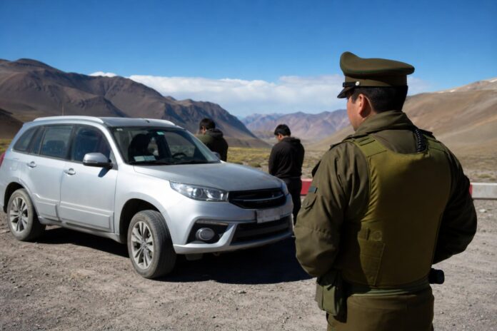 Detienen a dos ciudadanos bolivianos cuando intentaban trasladar a Bolivia un vehículo robado