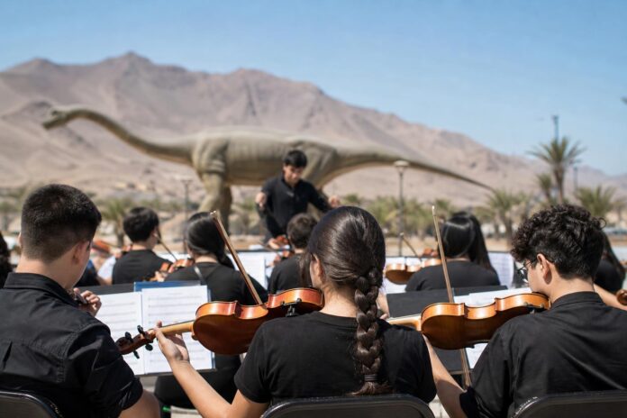 Pica reunirá a 32 estudiantes músicos en concierto en el Parque de los Dinosaurios