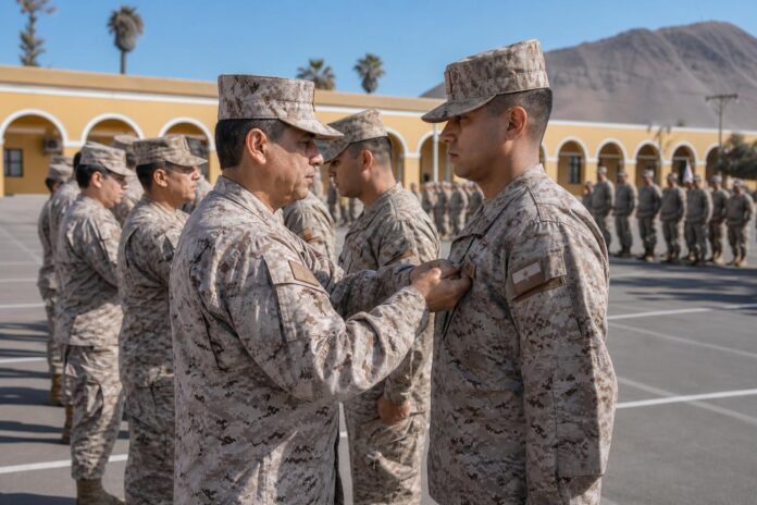 VI División de Ejército reconoce años de servicio y concreta ascensos en Iquique