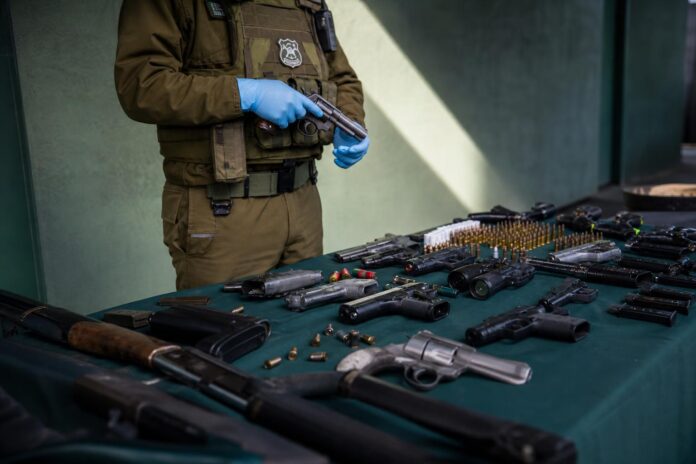 Carabineros incautó 55 armas de fuego durante 2025 en Tarapacá