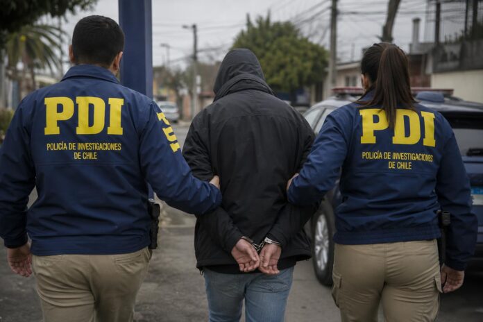 PDI detiene en Lampa a joven de 19 años sindicado como líder de banda dedicada a robos y secuestros exprés