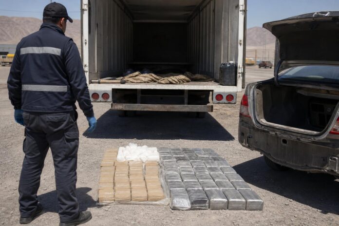 Aduanas incauta más de 164 kilos de droga en dos procedimientos en Quillagua