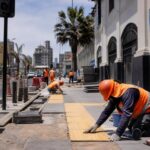 Obras de accesibilidad en el entorno del Mercado Centenario alcanzan un 70% de avance