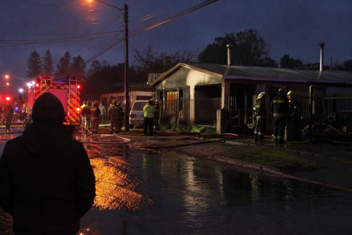 Incendio en hogar de Pitrufquén deja 16 adultos mayores fallecidos