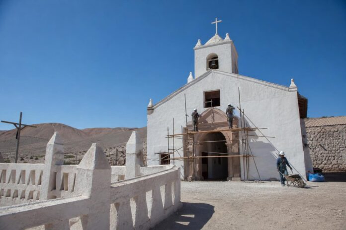 Restauración de la Iglesia de Sotoca alcanza un 83% de avance