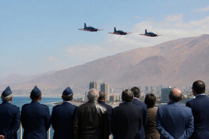 CAMIFACH rindió homenaje al Ala Base N° 4 y al Grupo de Aviación N° 3 en Iquique
