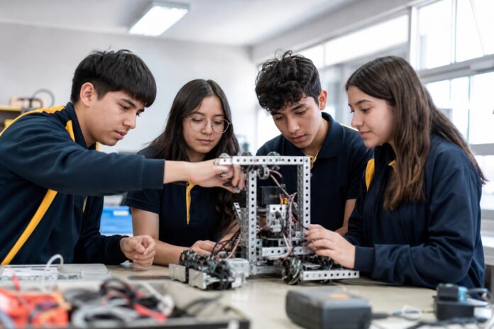 Estudiantes de Alto Hospicio clasifican a competencias internacional y nacional de robótica