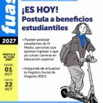 Abren postulaciones al FUAS 2027 para acceder a gratuidad, becas y créditos