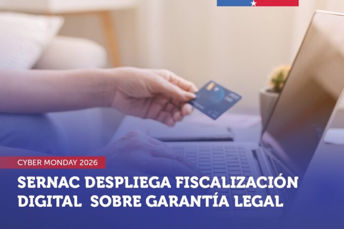 SERNAC fiscaliza información sobre garantía legal durante el Cyber Monday 2026