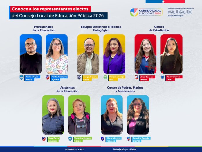 SLEP Iquique conforma nuevo Consejo Local de Educación Pública