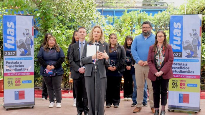 Postulación al FUAS 2027 para gratuidad, becas y créditos se extiende hasta el 5 de noviembre