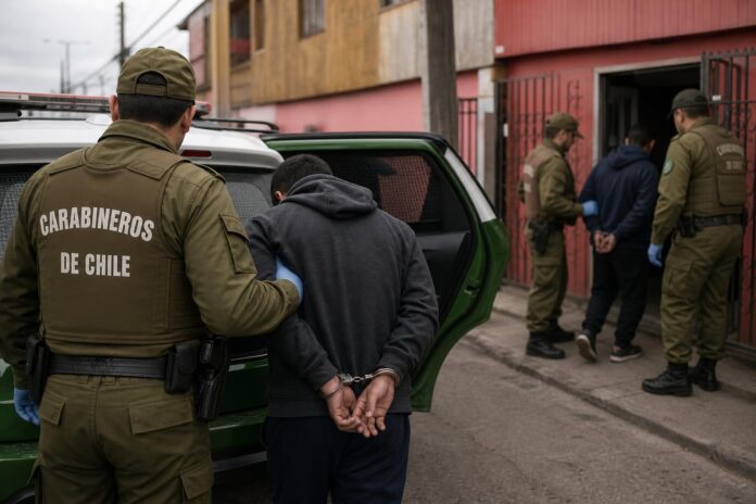 OS7 detiene a seis personas tras desarticular dos puntos de venta de droga en Iquique