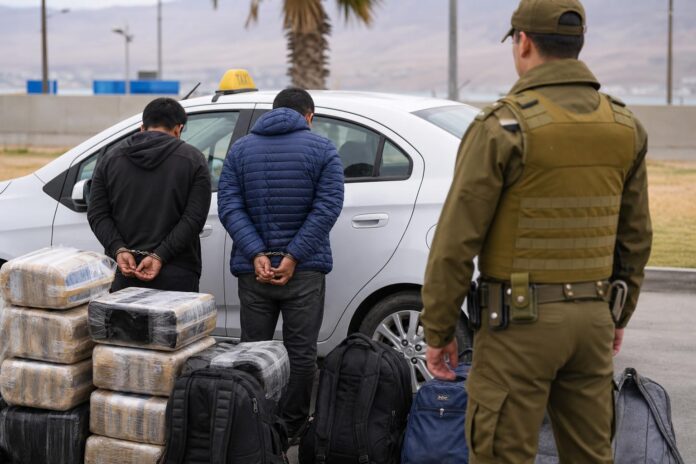 Tres detenidos por transportar casi 39 kilos de ketamina en Pozo Almonte