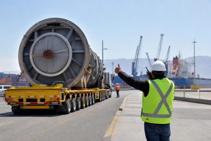 Puerto de Iquique coordina medidas de seguridad ante aumento de cargas sobredimensionadas