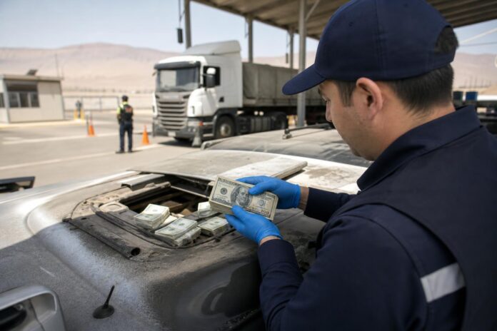 Aduanas incauta más de 250 mil dólares ocultos en camión en Colchane