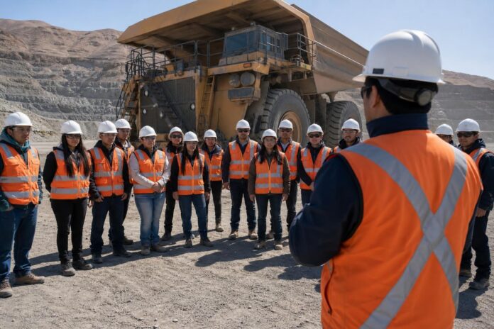 39 jóvenes de Tarapacá avanzan a etapa de entrenamiento en faena minera
