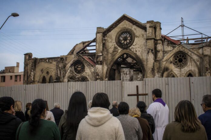 Convocan a Misa de la Esperanza mientras continúa pendiente la reconstrucción del templo franciscano de Iquique