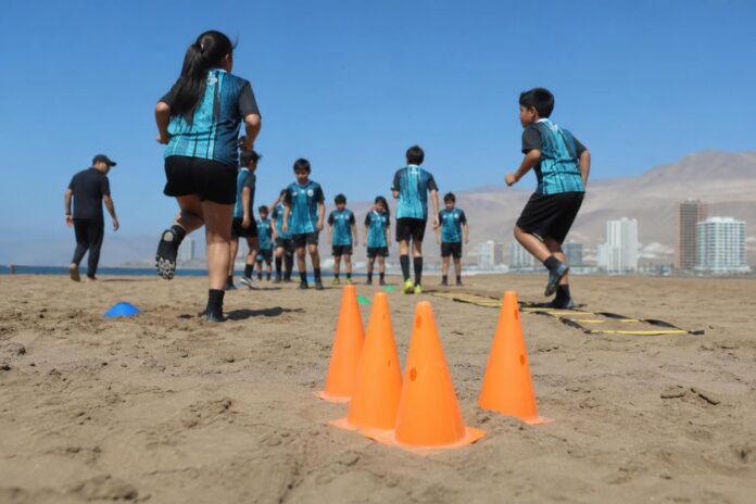 Club Deportivo Dunas 3 fortalece sus entrenamientos con nueva implementación en Playa Brava